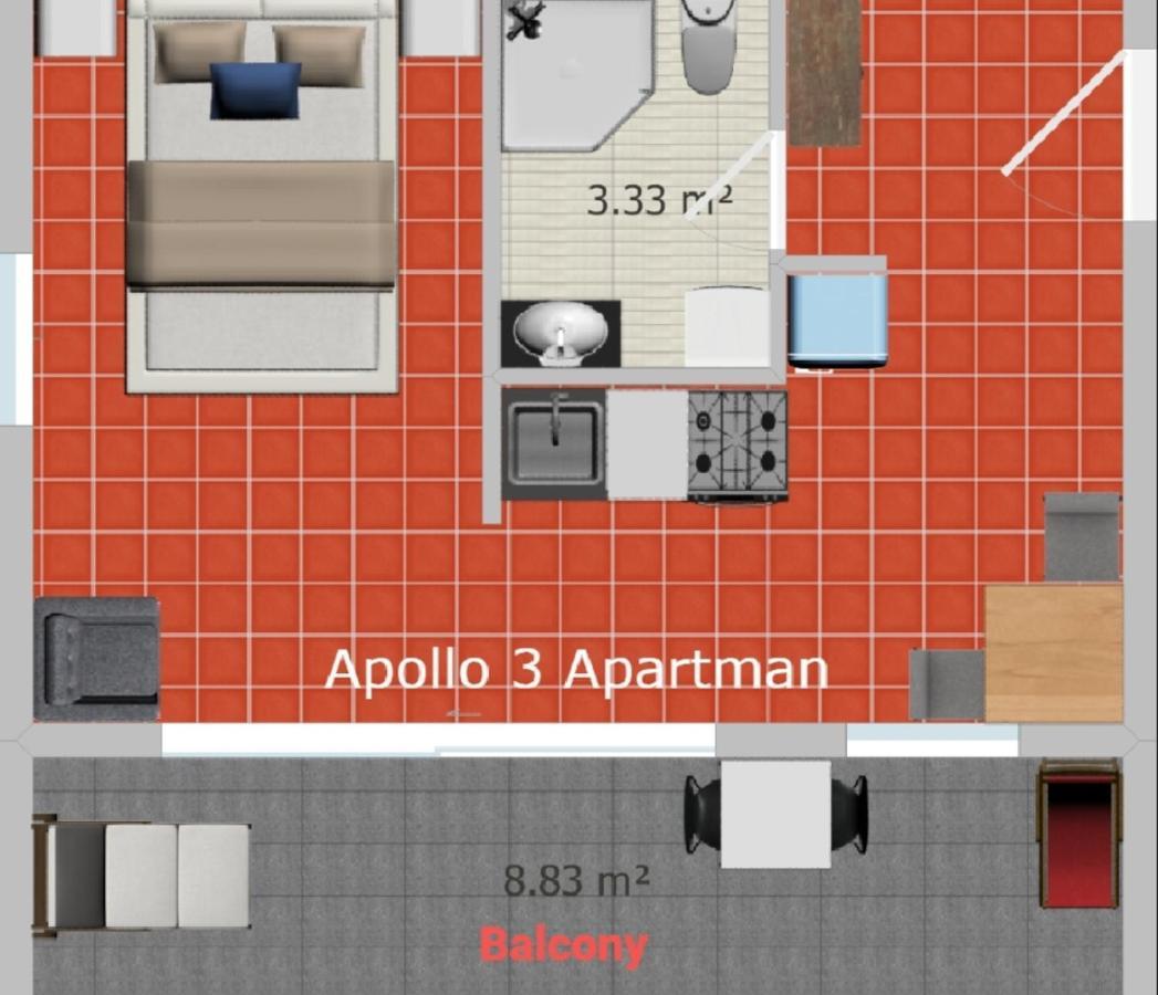 Apartmani Apollo - Drašnice Exterior foto
