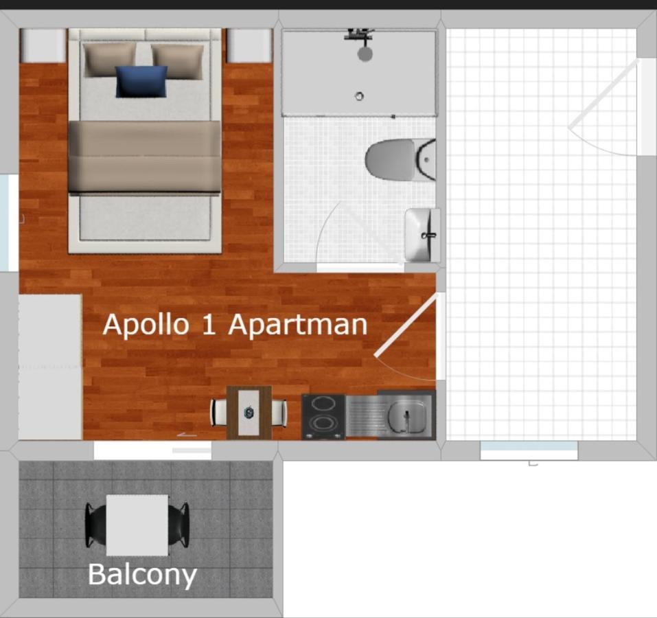 Apartmani Apollo - Drašnice Exterior foto